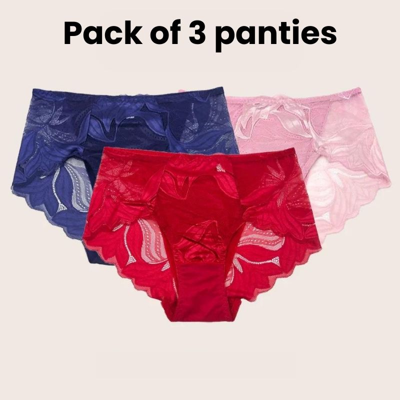 Set of Italian silk panties